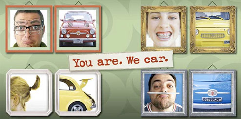 Fiat 500 - Bebo Profile Skin