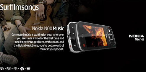 Nokia N Series - Bebo Profile Skin