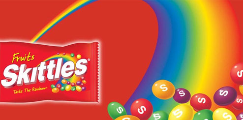 Skittles - Bebo Profile Skin