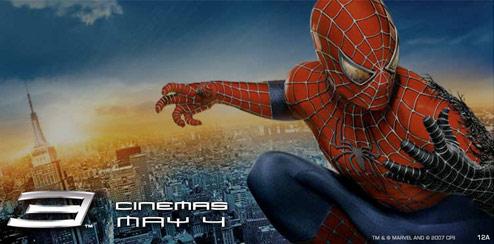 Spider-Man 3 - Bebo Profile Skin