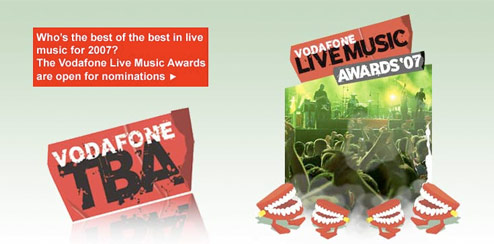 Vodafone - Bebo Profile Skin