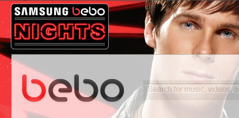 Basshunter - Bebo Homepage Takeover
