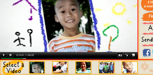 Thai Children Trust - Video Ad Unit Expandable - MPU 300x250 and Expandable 600x300